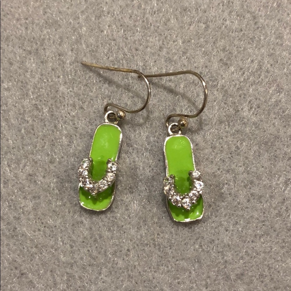 Flip flop earrings